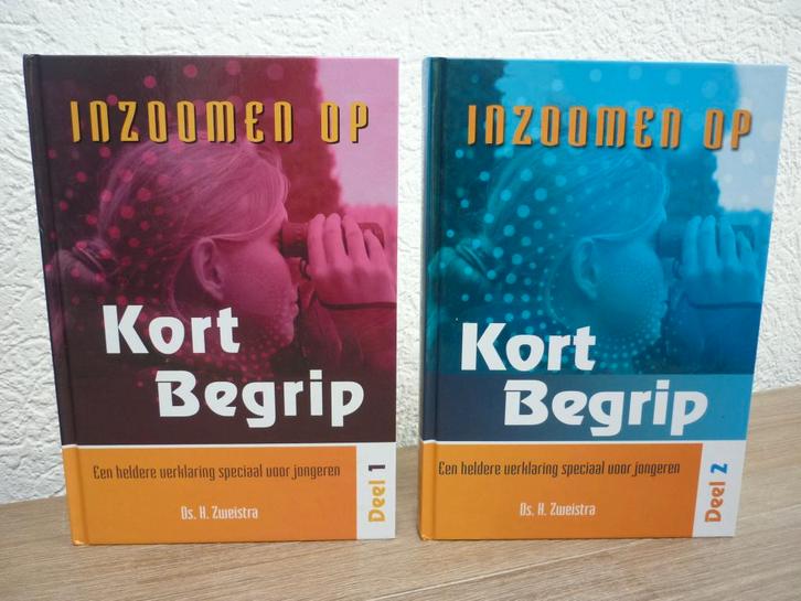 Ds. H. Zweistra - Inzoomen op Kort begrip - deel 1 en 2, Boeken, Godsdienst en Theologie, Zo goed als nieuw, Christendom | Protestants