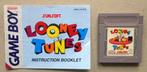 Looney Tunes voor de Nintendo Gameboy + boekje, Spelcomputers en Games, Games | Nintendo Game Boy, Ophalen of Verzenden, Gebruikt