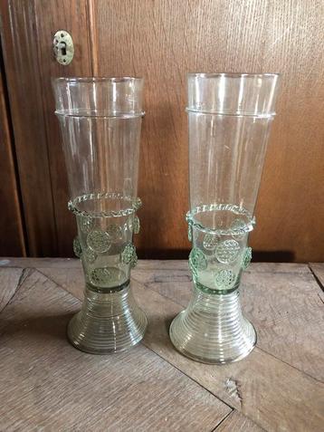 Antieke trouw glazen - beschikbaar voor biedingen