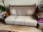 Antieke vintage bank met twee stoelen, Ophalen, Gebruikt, Driepersoons, 200 tot 250 cm