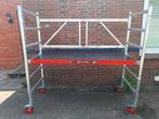 (kamer)steiger TE HUUR, Doe-het-zelf en Verbouw, Steigers, Ophalen, Zo goed als nieuw, Rolsteiger of Kamersteiger, 2 tot 5 meter
