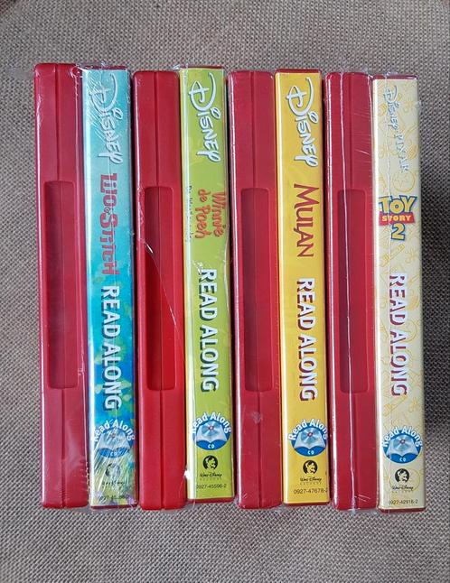 NIEUW Disney Read Along; vertelboek en cd; 8 stuks, Boeken, Luisterboeken, Cd, Kind, Ophalen of Verzenden