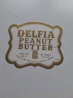 Etiket Delfia Calve Delft., Verzamelen, Ophalen of Verzenden, Zo goed als nieuw, Overige typen