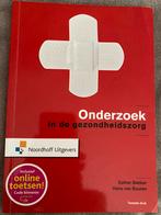 Onderzoek in de gezondheidszorg  nieuw, Boeken, Ophalen of Verzenden, Nieuw