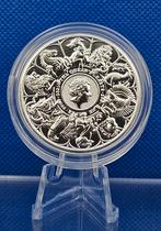 (10109) ENGLAND  QUEENS BEASTS  COMPLETER  2021  TWO OUNCE, Ophalen of Verzenden, Overige landen, Losse munt, Zilver