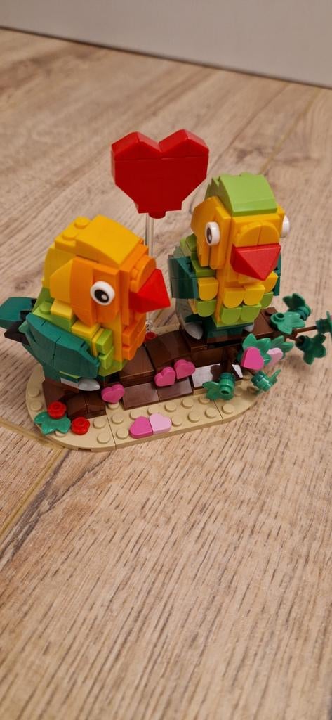LEGO Setje Verliefde Papegaaien / Vogels, Ophalen of Verzenden, Zo goed als nieuw