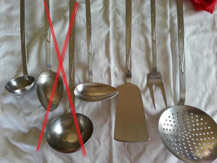 SOLA Paola losse delen van lepelrek, Antiek en Kunst, Antiek | Keukenbenodigdheden, Ophalen of Verzenden