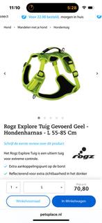 Rogz Explore tuigje maat L, Dieren en Toebehoren, Ophalen of Verzenden, Zo goed als nieuw