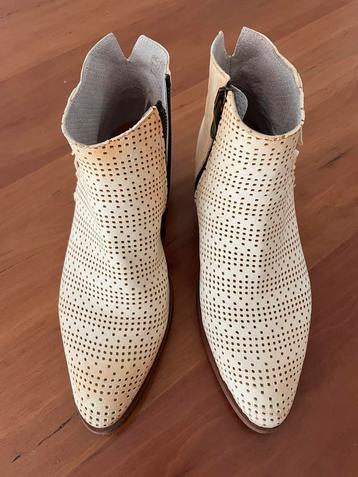 Kanna enkellaarsjes beige vintage ibiza look maat 37 zgan beschikbaar voor biedingen