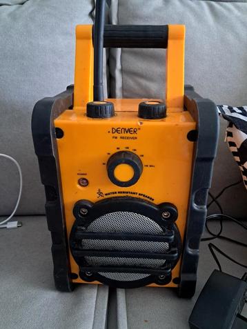 Denver Bouwradio - Waterbestendig beschikbaar voor biedingen