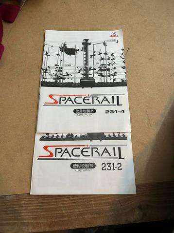 Spacerail 231-2 en 231-4 glow in the dark knikkerbaan beschikbaar voor biedingen