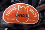 Tulpen Rallye 1965 bordje, Ophalen, Gebruikt