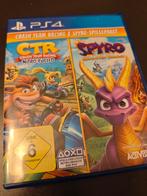 Spyro Reignited + CTR Crash Team Racing, Gebruikt, 1 speler, Racen en Vliegen, Ophalen of Verzenden
