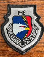 USAF F-16 Weapons School, Ophalen of Verzenden, Zo goed als nieuw, Patch, Badge of Embleem