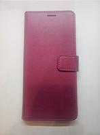 Hoesje voor Motorola Moto E20 Boekhoes Roze Pink Cover Case, Ophalen of Verzenden, Zo goed als nieuw, Hoesje of Tasje
