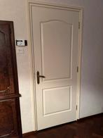 6-tal oude witte deuren, Doe-het-zelf en Verbouw, Deuren en Horren, Ophalen, Gebruikt, 80 tot 100 cm, Binnendeur