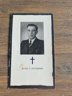 Bidprent Adrianus Vermue - 's-Heerenhoek 1946, Ophalen of Verzenden