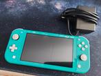 Nintendo Switch Lite (blauw) + oplader (geen beschadiging), Ophalen of Verzenden, Zo goed als nieuw