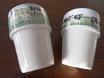 2 Wiebe van der Zee bekers, De beste stuurlui en Kraamvisite, Huis en Inrichting, Keuken | Servies, Nieuw, Ophalen of Verzenden