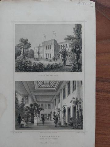 4 / Gebouw van het Park & Wintertuin Amsterdam - Terwen 1860 beschikbaar voor biedingen