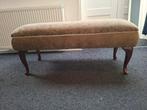 Grootmoeders velours halbankje, Ophalen, Minder dan 50 cm, Gebruikt, Barok