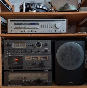 Akai AM-2650 vintage versterker 2 x 55 watt. Gereviseerd beschikbaar voor biedingen