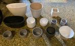 Diverse bloepotten, Tuin en Terras, Ophalen, Overige materialen, Gebruikt, Binnen