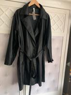 Lederlook jas maat 52/54, Kleding | Dames, Grote Maten, Ophalen of Verzenden, Nieuw, Zwart, Jas of Mantel