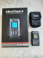 M-Audio MicroTrack II recorder - mobiel recorder - nieuwstaa, Audio, Tv en Foto, Bandrecorders, Ophalen of Verzenden