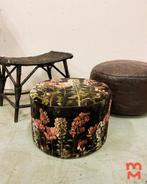 Schattig poefje/krukje met bloemenprint., Minder dan 50 cm, Gebruikt, Minder dan 50 cm, Ophalen of Verzenden