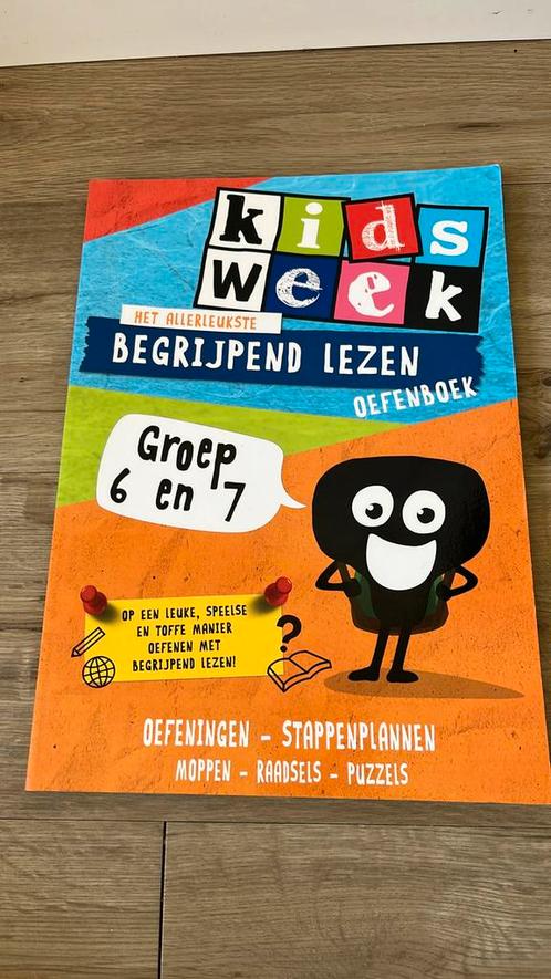 Kidsweek begrijpend lezen oefenen Groep 6&7, Boeken, Kinderboeken | Jeugd | onder 10 jaar, Zo goed als nieuw, Ophalen of Verzenden
