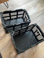 Opvouwbare kratjes kleine maat 2x, Doe-het-zelf en Verbouw, Kratten en Dozen, Minder dan 35 cm, Minder dan 50 cm, Ophalen of Verzenden