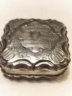 Prachtige antieke zilveren pepermunt doosje uit1865., Verzenden