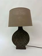 Retro tafellamp keramiek jaren 70 vintage lamp swirl, L, Minder dan 50 cm, L, L