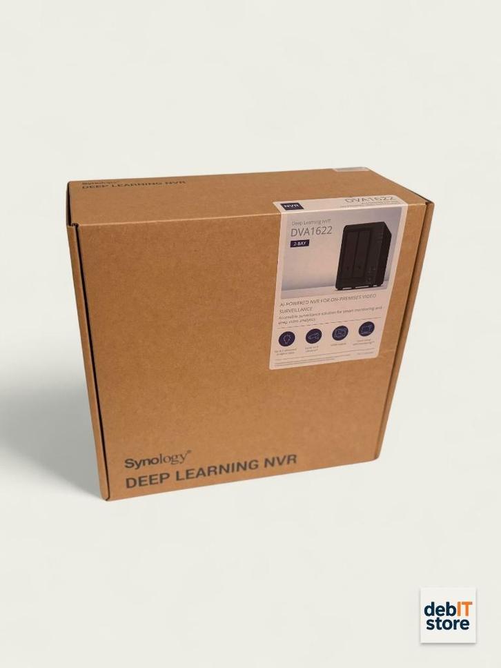 Synology DVA1622 NAS – NVR (18gb ram upgrade), Computers en Software, Harde schijven, Zo goed als nieuw, Server, HDD, SATA, Ophalen of Verzenden