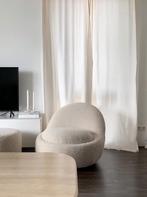Sofacompany Babette Loungestoel - Maya Cream, Ophalen, Zo goed als nieuw, 75 tot 100 cm, Stof