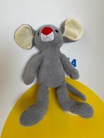 2827 onestop cliniclowns muis Toet grijs kraalogen, Kinderen en Baby's, Speelgoed | Knuffels en Pluche, Ophalen of Verzenden, Overige typen