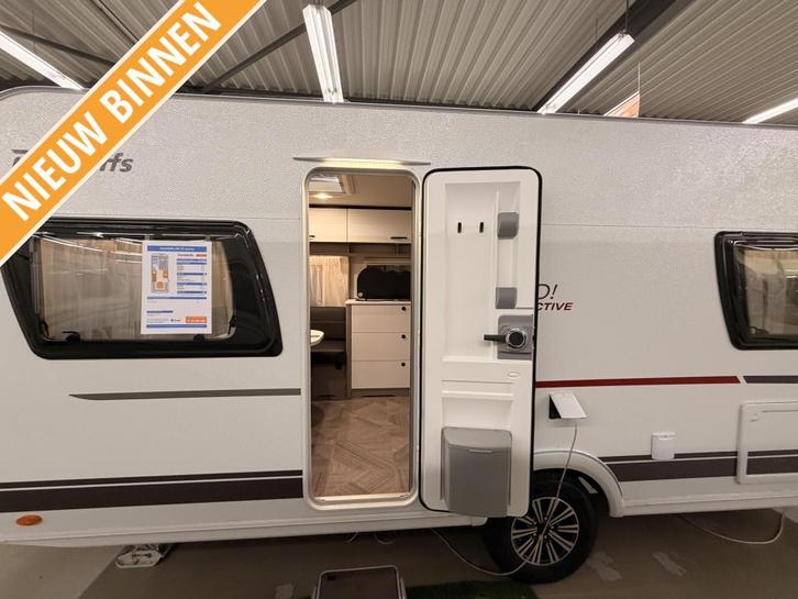 Dethleffs C'go Active 495 FR +1700KG+fransbed+AAABrake, Caravans en Kamperen, Caravans, Bedrijf, tot en met 4, 1000 - 1250 kg