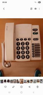 Senioren telefoon voor slechthorende 40€, Telecommunicatie, Vaste telefoons | Handsets en Draadloos, Ophalen, Gebruikt, Stralingsarm