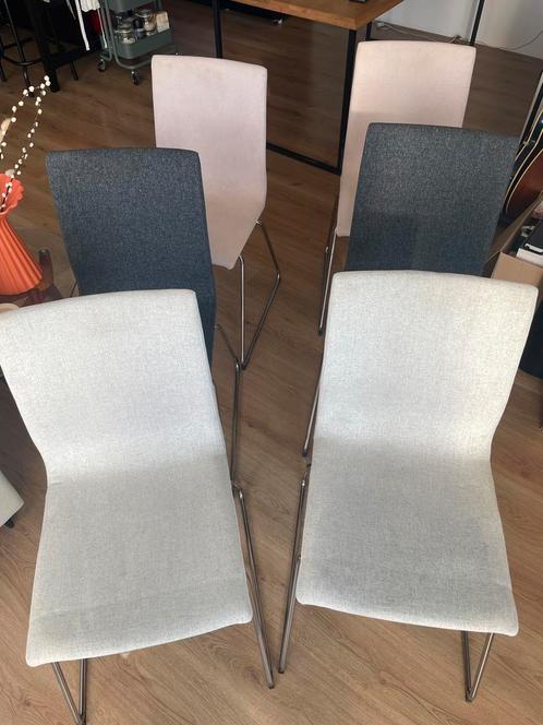 IKEA VOLFGANG/LILLINAS stoelen, Huis en Inrichting, Stoelen, Zo goed als nieuw, Vijf, Zes of meer stoelen, Stof, Overige kleuren