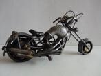 MOdel mini motor L107 Harley Davidson van metaal ZWAAR, Hobby en Vrije tijd, Overige merken, Gebruikt, Ophalen of Verzenden, Groter dan 1:32