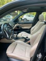 BMW X1 2.0 Sdrive 18I 2010 Zwart, Auto's, X1, Achterwielaandrijving, Beige, Zwart