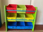 Kinderkast met bakken voor speelgoed, Kinderen en Baby's, Kinderkamer | Commodes en Kasten, Gebruikt, Kast, 75 tot 100 cm, Voetruimte