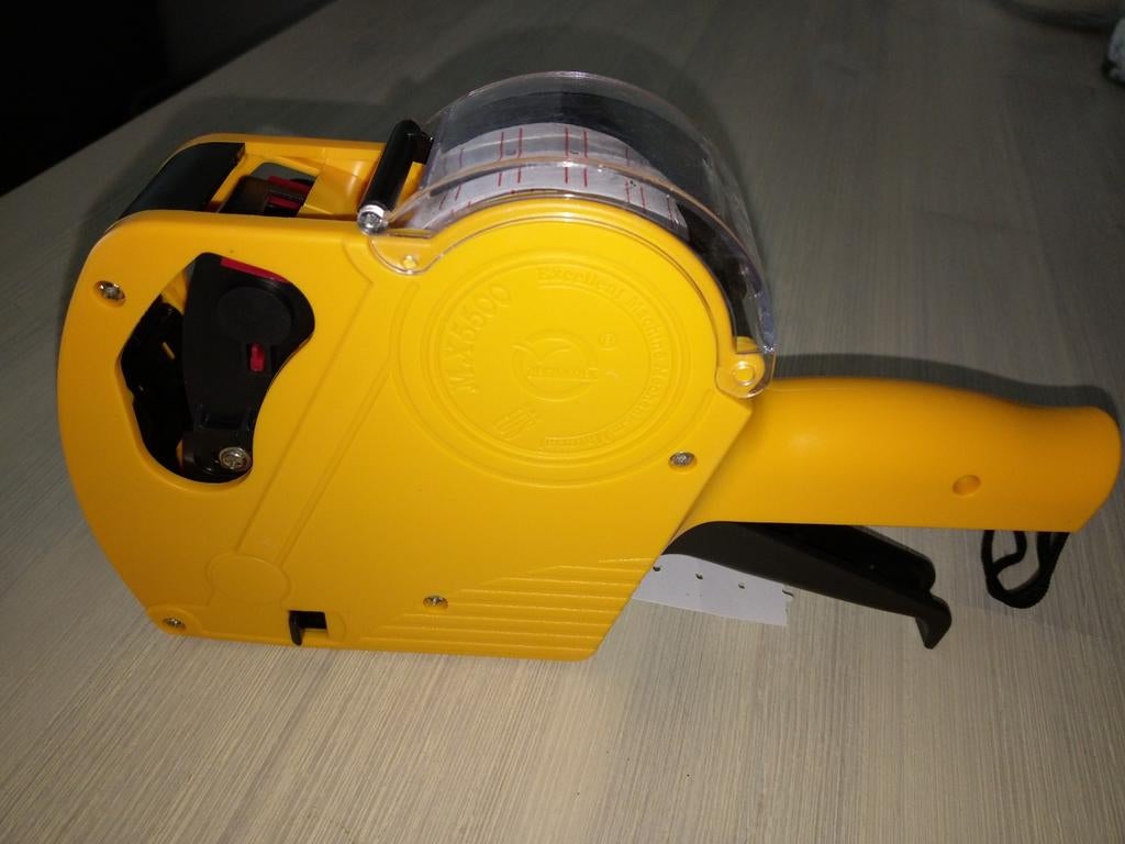 Complete Prijstang Set met Extra Etiketten en Inkt, Ophalen of Verzenden