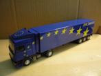 Daf FT95 400 ATi Euro Master Truck en koeltrailer Lion Toys, Ophalen of Verzenden, Zo goed als nieuw, Bus of Vrachtwagen, Lion Toys