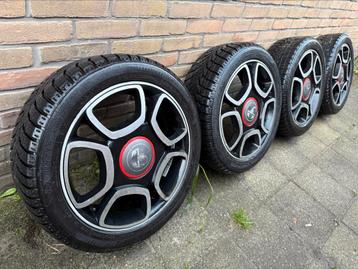 17 inch Orig Fiat 500 Abarth Panda winterset nieuwe banden beschikbaar voor biedingen