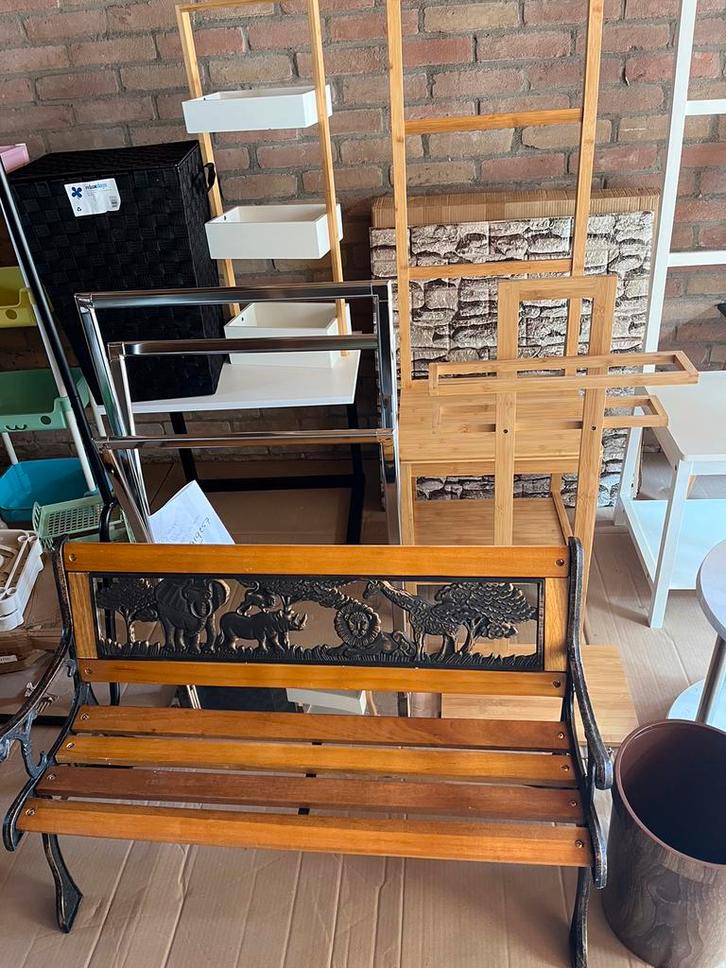 Partij klein meubelen etc. 29 stuks, Huis en Inrichting, Overige Huis en Inrichting, Zo goed als nieuw, Ophalen