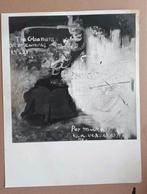 Persfoto schilderij jaren 70, Antiek en Kunst, Verzenden