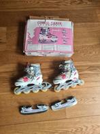 Combinatie skates/skeelers en schaatsen maat 30-33 van Eagle, Kinderen en Baby's, Speelgoed | Buiten | Rolschaatsen, Gebruikt