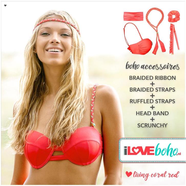Boho Bikini red rood Outlet 90% korting, Kleding | Dames, Badmode en Zwemkleding, Nieuw, Bikini, Rood, Ophalen of Verzenden